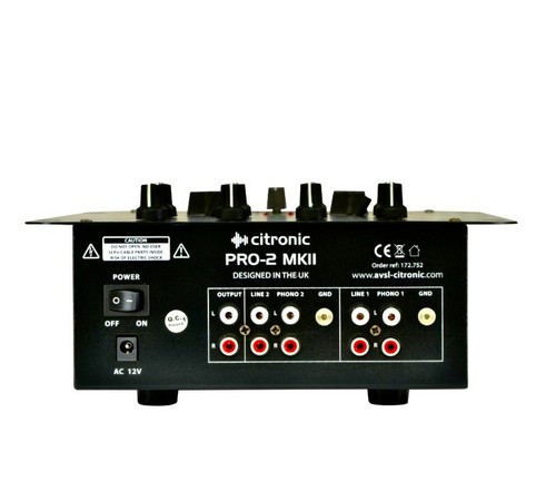 Citronic pro mkii - pro-2, 2-channel