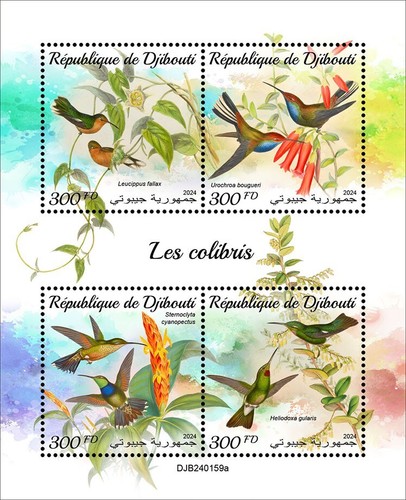 Francobolli colibrì colibri - francobolli,