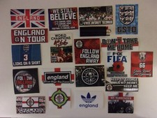 Adesivi calcio Inghilterra, no ultras Juve Lazio Roma Napoli Milan Inter Viola