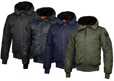 PIT BULL WEST COAST giacca uomo mezza stagione SHERPA HOODED BOMBER ENCINO transizione