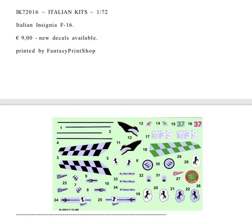 Decals italian insignia 16 - decals,