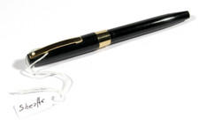 PRL) SHEAFFER PFM SNORKEL TIPDIP US STILOGRAFICA FOUNTAIN PEN 14K GOLD ORO DOT