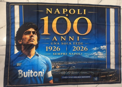 Bandiera napoli centenario - bandiera,