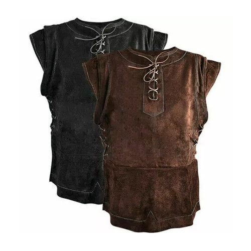 Gilet pelle giacca - gilet, in