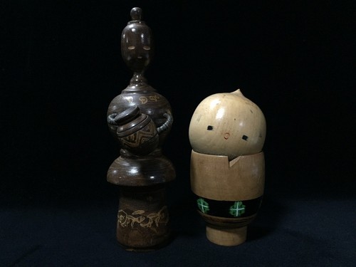 K1869 set bambole kokeshi - di,