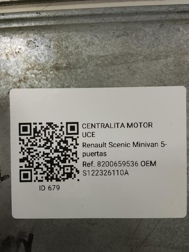 S122326110a centralina motore - centralina,