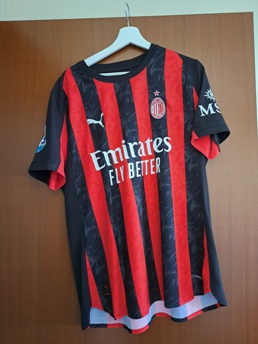 Maglia milan rabiot worn - milan,