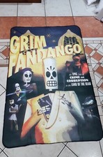  Grim Fandango lucasart plaid misura 100x150 pc Xbox Playstation Monkey Island
