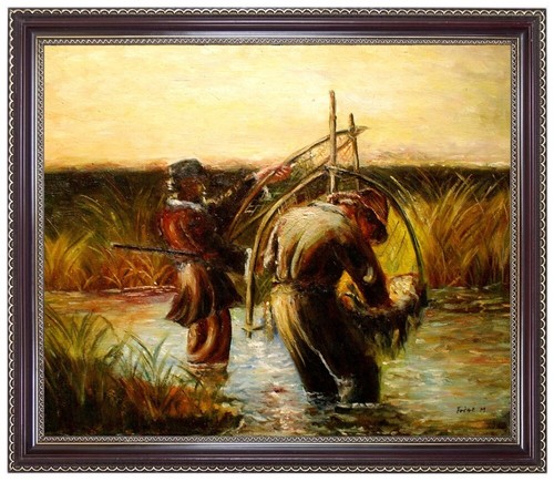 Quadro olio raccolta