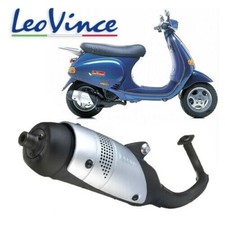 SCARICO COMPLETO LEOVINCE TOURING ACCIAIO OPACO VESPA 50 ET2 1997-2005