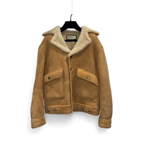 Gucci horsebit shearling - gucci,