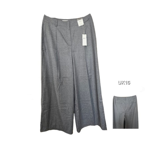 Pantaloni pieghe gamba - pieghe,