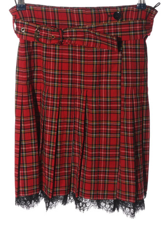 Pinko gonne campana rosso - a,