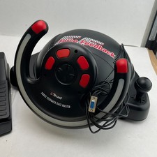 Trust Force Feedback Race Master Volante + Pedali - Gameport, Retro Racing