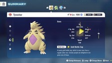 Leggende Pokémon: Z-A Shiny Tyranitar 6iv 