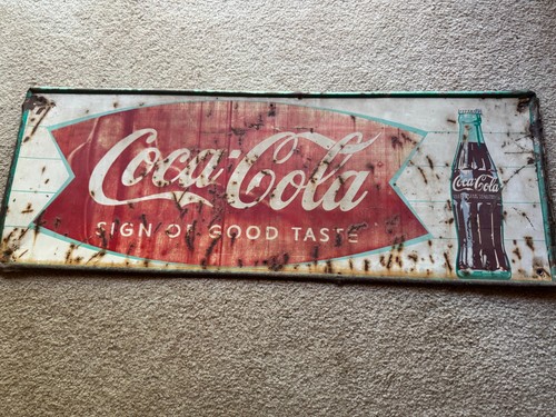 Insegna vintage anni coca - vintage,