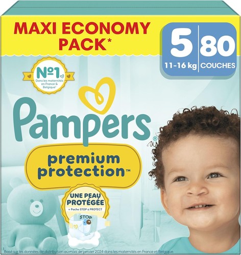 Pampers premium protection - protection, de