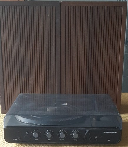 Giradischi europhon con - giradischi, europhon-con