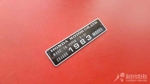 Honda cr480 480 1983 83 - cr480,