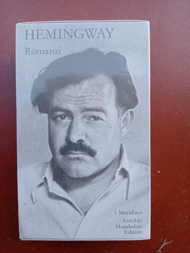 Libro ernest hemingway romanzi - libro,