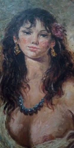 Dipinto olio tela m - dipinto, su