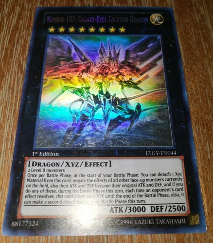 Yugioh numero 107 - numero, occhi
