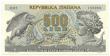 500 LIRE BIGLIETTO DI STATO