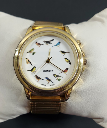 Orologio vintage bird singing - bird,
