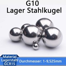 G10 Cuscinetto Sfere Acciaio