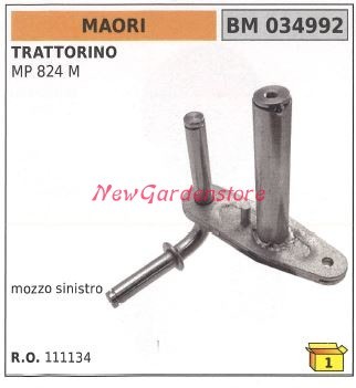 Mozzo ruota maori - sx,
