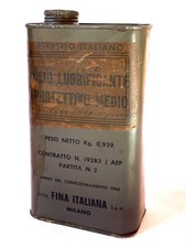 NOS Italian Army Oil Can -
