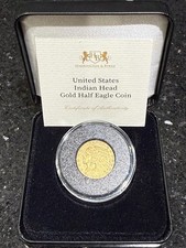 Moneta oro 5 dollari 1909