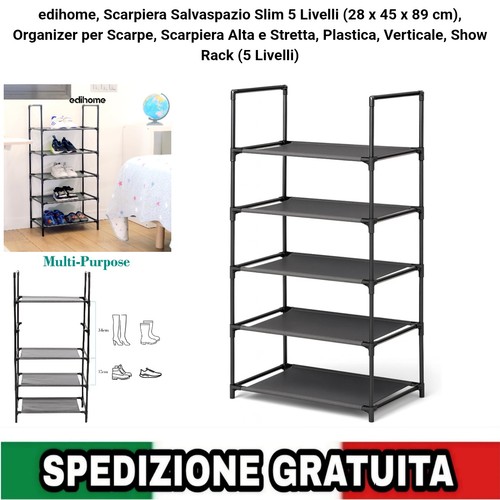 Scarpiera salvaspazio slim - salvaspazio,