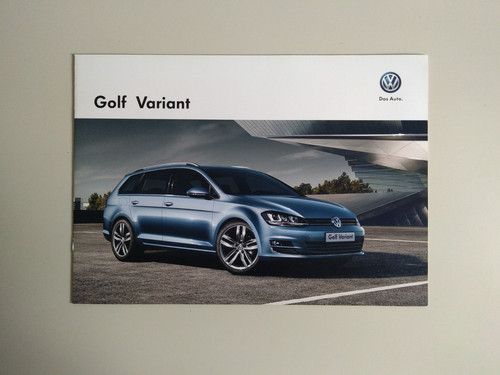 Depliant brochure volkswagen - brochure,