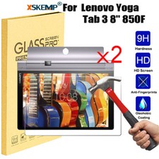 2 pezzi Lenovo Yoga Tab 3 X50F X90F 850F 9H vetro temperato protezione schermo tablet