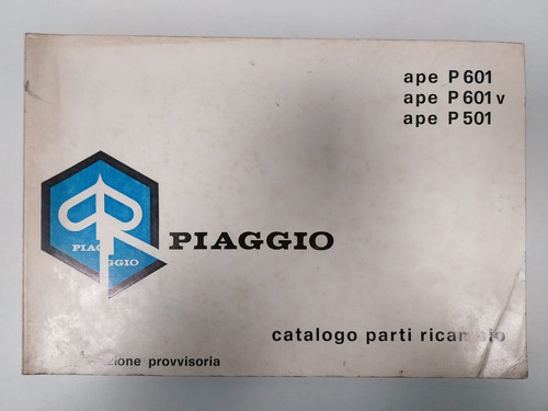 Catalogo ricambi piaggio - piaggio, ape