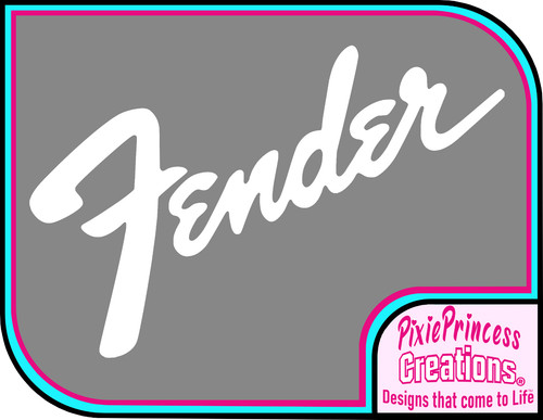 Fender chitarra basso - fender, logo
