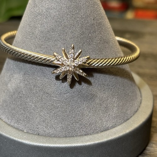 Bracciale con cavo argento