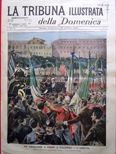 La Tribuna Illustrata 15 Ottobre 1899 Crispi Palermo Transvaal Testa di Cristo