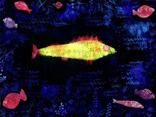 Quadro astratto paul klee - quadro, il