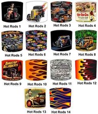 Hot Rod Cars Paralumi