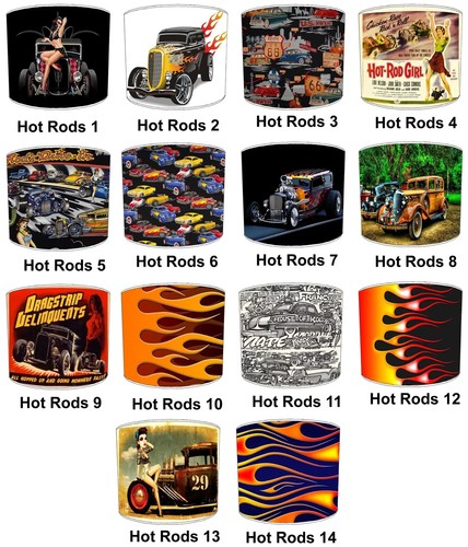 Hot rod auto - auto, paralumi