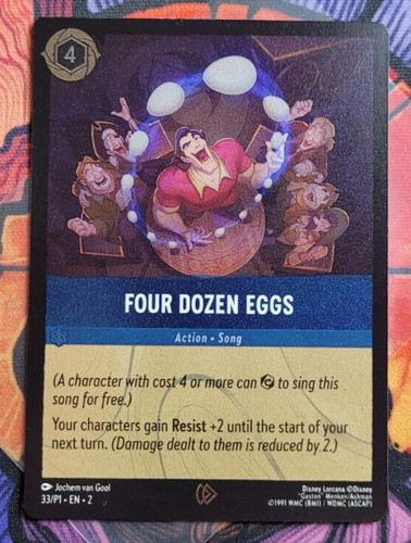 Four dozen uova - four,