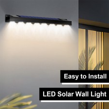 Lampada da parete solare led