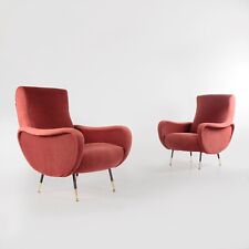 Coppia di poltrone in stile LADY di Marco Zanuso, armchair, italian design