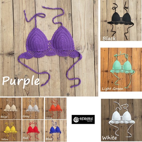 Top donna uncinetto cotone - top,