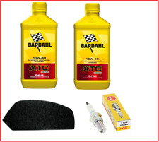 KIT TAGLIANDO APRILIA  LEONARDO 250- 300 BARDAHL 10W40 FILTRO ARIA CANDELA 2003