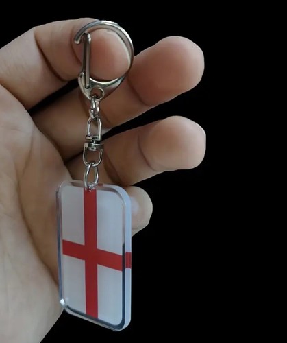 England flag keychain - flag, st