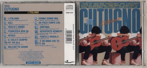 Toto cutugno italiano - toto,