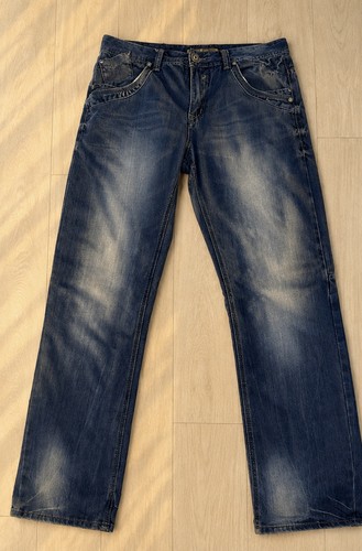 Maverick jeans uomo denim - uomo, blu